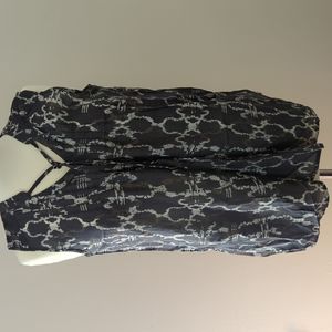 The North Face tribal print top